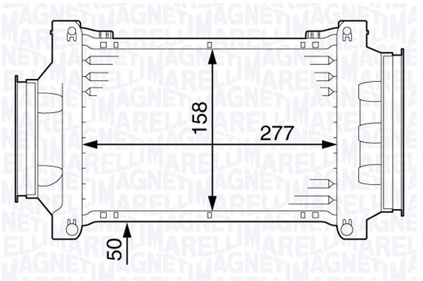 MAGNETI MARELLI Интеркулер 351319202550